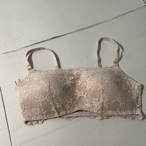 Victoria's Secret Lace Bralette in Beige